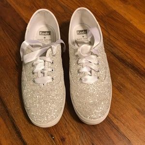 Kate Spade glitter keds